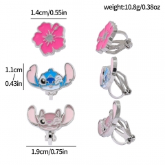Lilo & Stitch Cartoon Anime Alloy Ear Clip