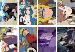 8PCS/SET Naruto Cartoon Cosplay Decoration Anime Poster