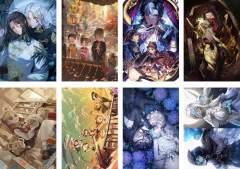 第五人格  动漫海报 1套8张