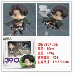 版粘土 进击的巨人390# 兵长 利威尔 换脸公仔，一件42个，高约10cm
