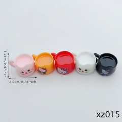 5 Styles 10PCS/SET Hello Kitty Cartoon DIY Anime Resin Pendant