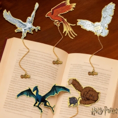 5 Styles Authentic Harry Potter Cartoon Anime Metal Bookmark