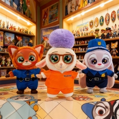 3 Styles 35cm Zootopia Cartoon Anime Plush Toy Doll