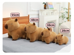 4 Sizes Capybara Cartoon Anime Plush Toy Doll