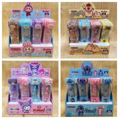 6 Styles 48PCS/SET Lilo & Stitch Capybara Sanrio Cartoon Anime Stationery Ruler