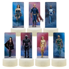 裂纹触摸 黑袍纠察队第五季The Boys 5美剧周边无缝内印彩印遥控小夜灯