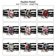12 Styles Hazbin Hotel Cartoon Anime Bracelet Wristband
