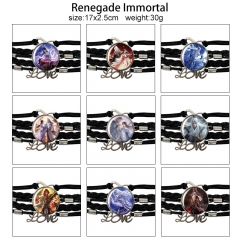 11 Styles Renegade Immortal Cartoon Anime Bracelet Wristband