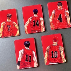 5 Styles Slam Dunk Sakuragi Hanamichi Cartoon Anime Acrylic Refrigerator Magnet