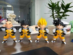 OPP Bag）4 Styles Dragon Ball Z Son Goku krillin Cartoon Anime PVC Figure Toy