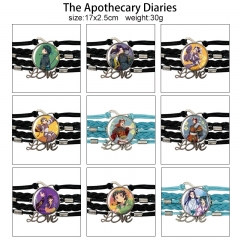 10 Styles The Apothecary Diaries Cartoon Anime Bracelet Wristband