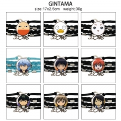 10 Styles Gintama Cartoon Anime Bracelet Wristband