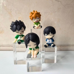 4PCS/SET 6cm Haikyuu Cartoon Character Anime PVC Figure