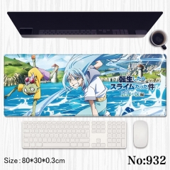 80*30*0.3cm That Time I Got Reincarnated as a Slime Cartoon Anime Mouse Pad