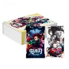 Demon Slayer: Kimetsu no Yaiba Cartoon Anime Card Packs Booster Pack Paper Cards