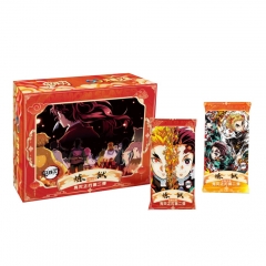 Demon Slayer: Kimetsu no Yaiba Cartoon Anime Card Packs Booster Pack Paper Cards