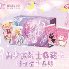 Pretty Soldier Sailor Moon Cartoon Anime Card Packs Booster Pack Paper Cards