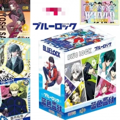 Blue Lock Cartoon Anime Card Packs Booster Pack Paper Cards