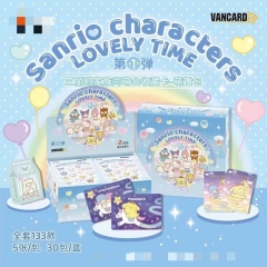 Sanrio Cartoon Anime Card Packs Booster Pack Paper Cards