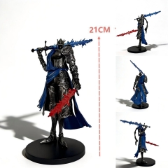 21cm（袋装）黑暗之魂3手办 双月骑士 骑士桌面摆件公仔 士兵模型 手办模型雕