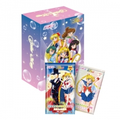Pretty Soldier Sailor Moon Cartoon Anime Card Packs Booster Pack Paper Cards