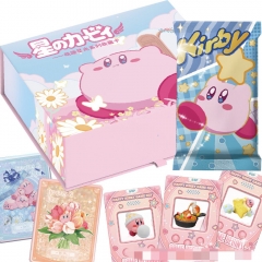 Kirby Cartoon Anime Card Packs Booster Pack Paper Cards