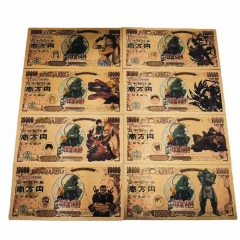 钢之炼金术师纪念钞金钞塑料金箔币谷子