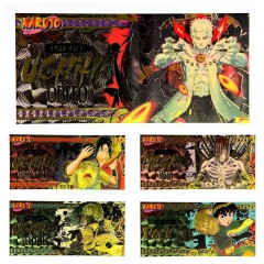 150*71mm 5 Styles Naruto Cartoon Anime Card