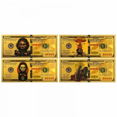 美国经典动漫垃圾桶小子破小孩塑料金箔钞收藏卡片工厂批发可定