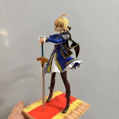 24cm Fate/stay night Altria Pendragon Cartoon Anime PVC Figure Toy