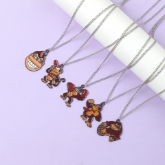 动漫金刚项链卡通猩猩吊坠项链男女个性游戏周边饰品毛衣链挂件