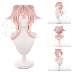 50cm Genshin Impact Linnea Cosplay For Party Anime Wig