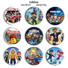 58mm 10 Styles Winnie the Pooh Cartoon Pin Anime Tinplate Brooch