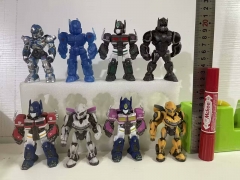 8PCS/SET 10CM Transformers Cartoon Anime PVC Figures