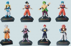 8PCS/SET 18CM Dragon Ball Z Cartoon Anime PVC Figures