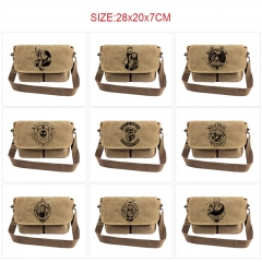 圣诞夜惊魂 10款  帆布卡其色挎包