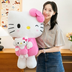 4 Sizes Sanrio Hello Kitty Cartoon Cute Anime Plush Toy Doll