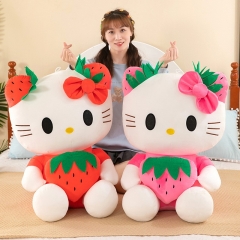 2 Styles 4 Sizes Hello Kitty Cartoon Cute Anime Plush Toy Doll