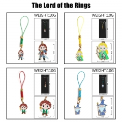 5 Styles The Lord of the Rings Cartoon Anime Alloy Phone Strap