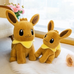 4 Sizes Pokemon Eevee Cartoon Cute Anime Plush Toy Doll