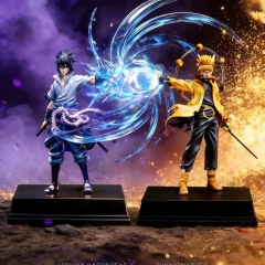 2 Styles Naruto Uzumaki Naruto Sarutobi Sasuke Cartoon Anime PVC Figure