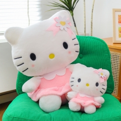 4 Sizes Hello Kitty Cartoon Cute Anime Plush Toy Doll