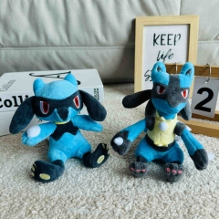 2 Styles 15cm Pokemon Riolu Cartoon Anime Plush Toy Doll