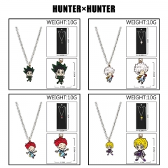 全职猎人 动漫周边彩色滴油合金钥挂链项链