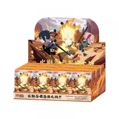 正版paopao玛特火影忍者忍界大战系列手办盲盒摆件模型玩具礼物