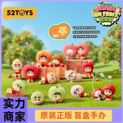 52TOYS蜡笔小新吃果果盲盒手办潮玩玩偶车载摆件桌面公仔女生礼物