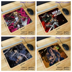 30*25*0.3CM 5 Styles Attack on Titan/Shingeki No Kyojin Cartoon Anime Mouse Pad