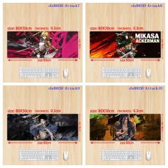 80*30*0.3CM 5 Styles Attack on Titan/Shingeki No Kyojin Cartoon Anime Mouse Pad