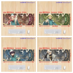 80*30*0.3CM 5 Styles Witch Hat Atelier Cartoon Anime Mouse Pad