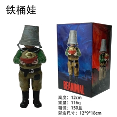 盒装 复活动物生灵重塑 铁桶娃 铁桶头铁桶大兵手办模型潮流公仔摆件